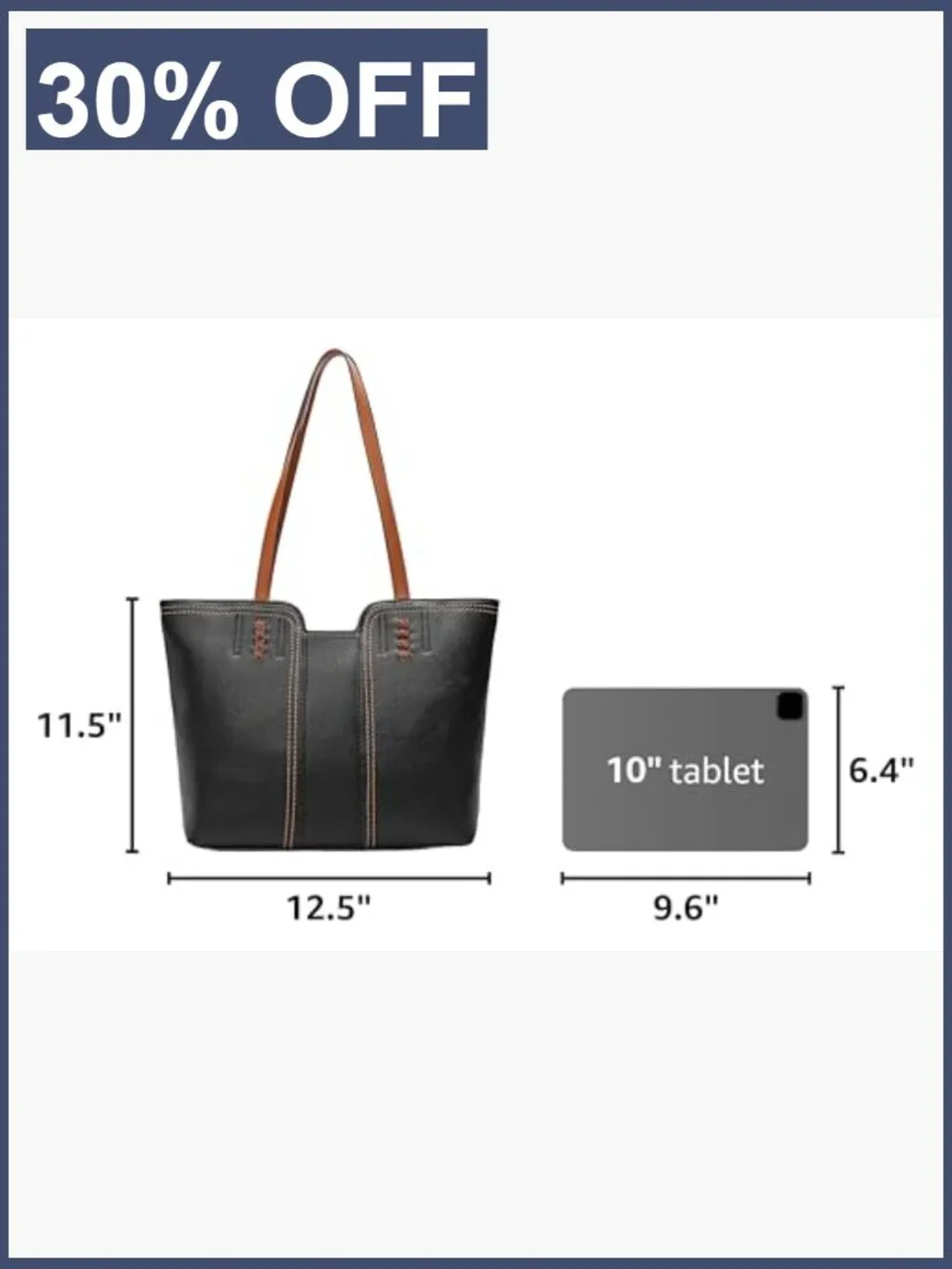 Large Vegan Leather Tote Bag Top Handle Satchel Hobo Purse Work Casual Carryall